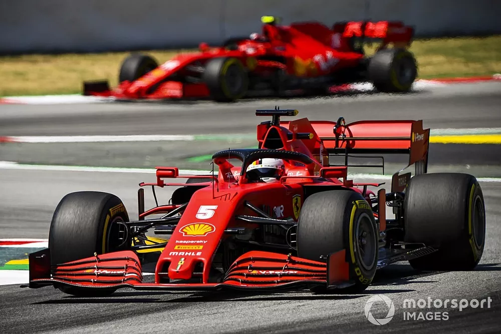 Sebastian Vettel, Ferrari SF1000, Charles Leclerc, Ferrari SF1000
