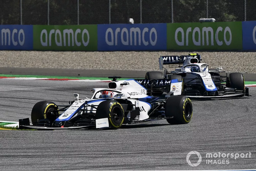 George Russell, Williams FW43, Nicholas Latifi, Williams FW43