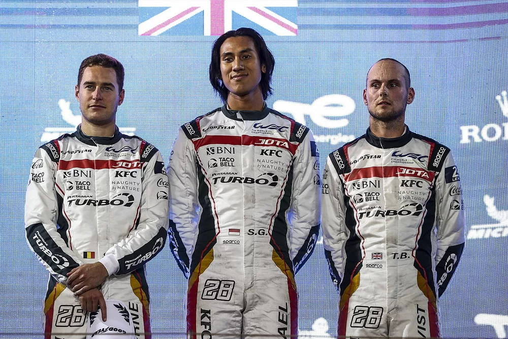 #28 Jota Oreca 07 Gibson: Sean Gelael, Stoffel Vandoorne, Tom Blomqvist 
