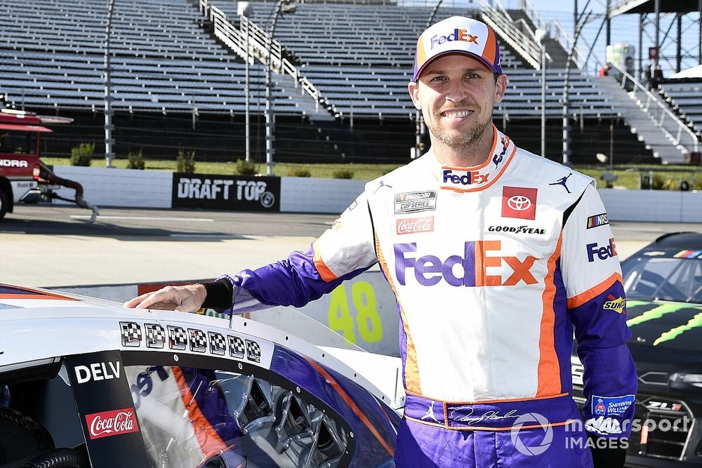 Denny Hamlin, Joe Gibbs Racing, Toyota Camry FedEx Ground