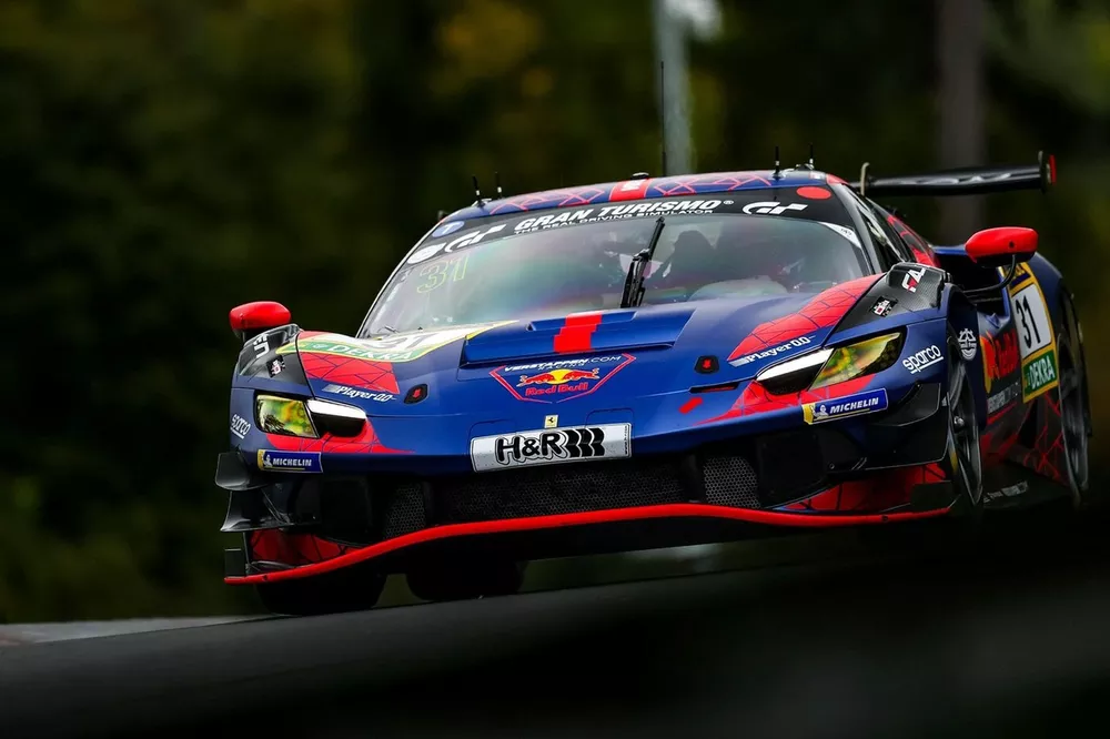 #31 Emil Frey Racing, Ferrari 296 GT3: Max Verstappen, Chris Lulham