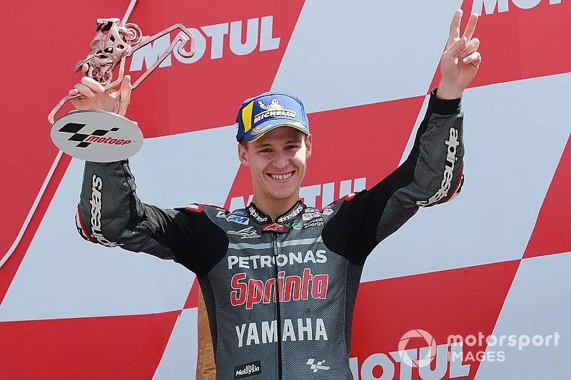 Podium : Fabio Quartararo, Petronas Yamaha SRT, troisi&egrave;me