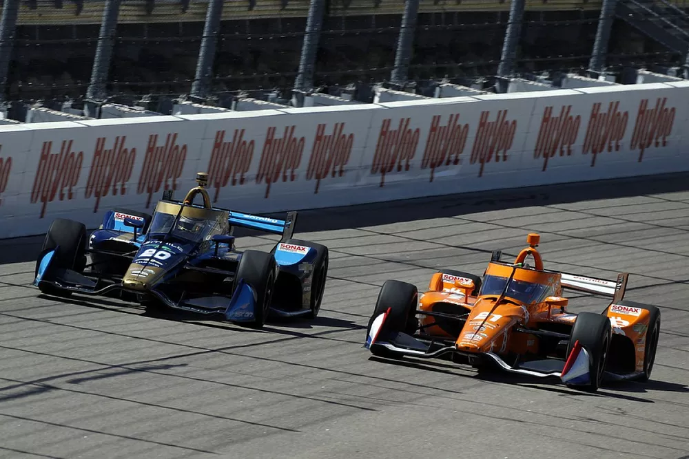 Conor Daly, Ed Carpenter Racing Chevrolet, Rinus VeeKay, Ed Carpenter Racing Chevrolet