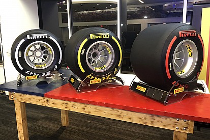 Pirelli 2019 con tre colori: hard bianco, media gialla, soft rossa