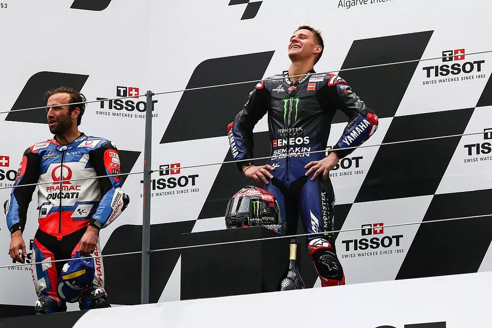 Fabio Quartararo, Yamaha Factory Racing, Aleix Espargaro, Aprilia Racing Team, Johann Zarco, Pramac Racing