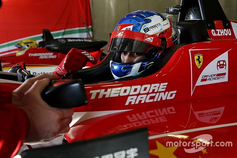 Guan Yu Zhou, Prema Powerteam, Dallara F317 - Mercedes-Benz