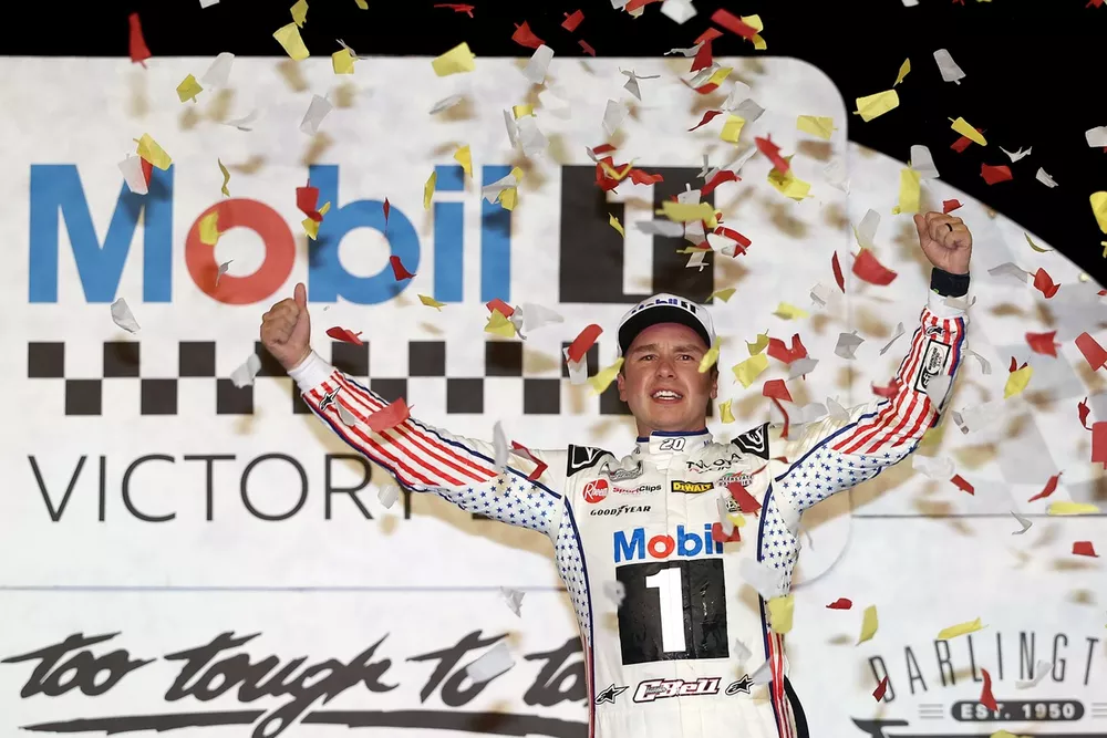 Christopher Bell, No. 20 Joe Gibbs Racing Toyota