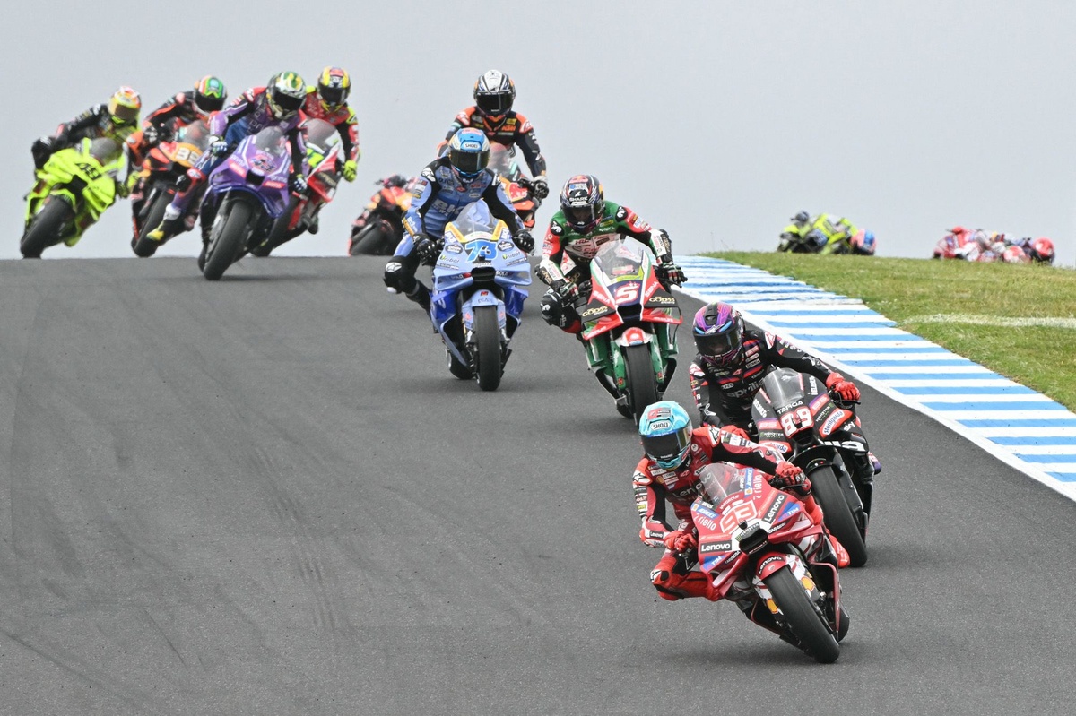 MotoGP Australian GP: Marc Marquez wins sprint to seize points lead, Jorge Martin crashes