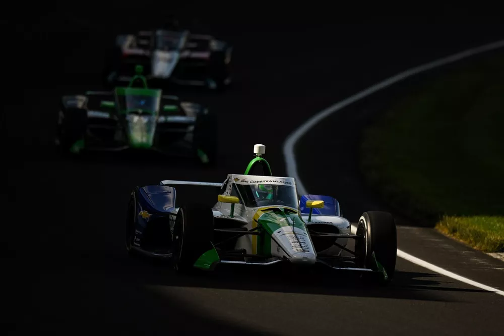 Caio Collet nos testes abertos da Indy