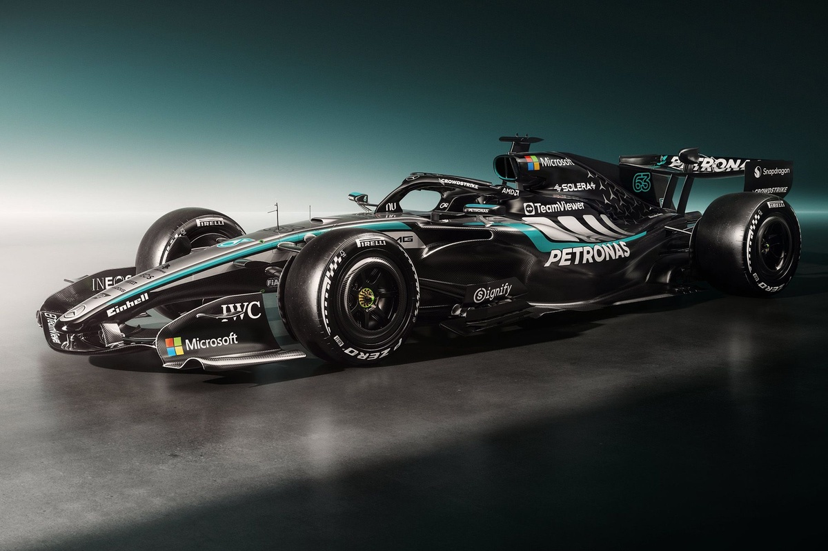 Mercedes révèle les premières images de sa F1 2026
