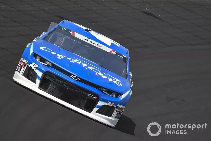  Kyle Larson, Chip Ganassi Racing, Chevrolet Camaro Credit One Bank