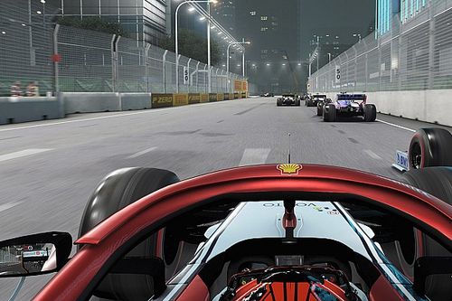 Los cambios en la iluminaci&oacute;n nocturna suman realismo al F1 2019