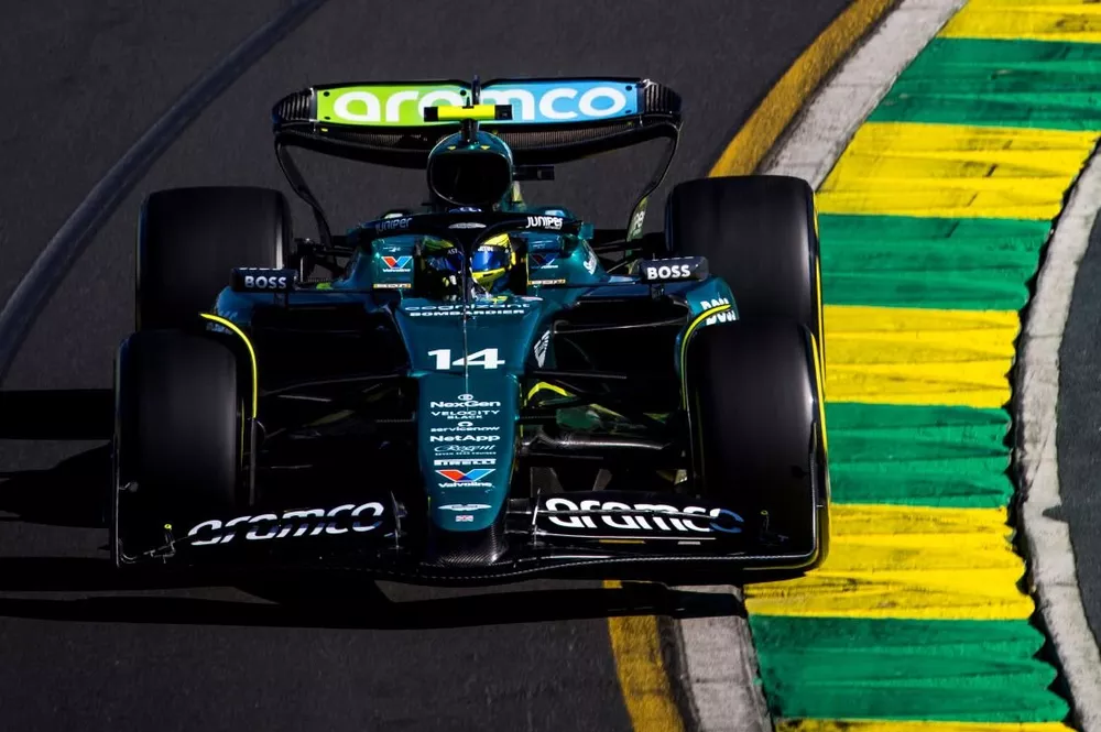 Fernando Alonso, Aston Martin AMR24 