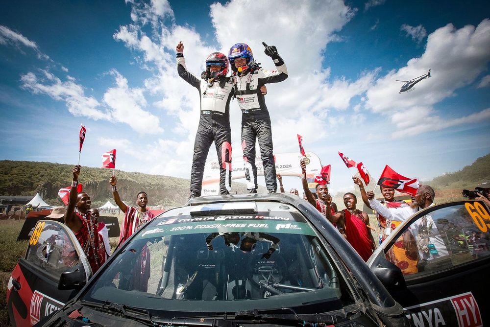 Winner Kalle Rovanper&auml;, Jonne Halttunen, Toyota Gazoo Racing WRT Toyota GR Yaris Rally1