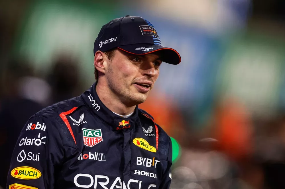 Pole man Max Verstappen, Red Bull Racing