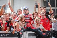 Bagnaia: "Lo he intentado todo para estar delante; no era fácil ganar hoy"