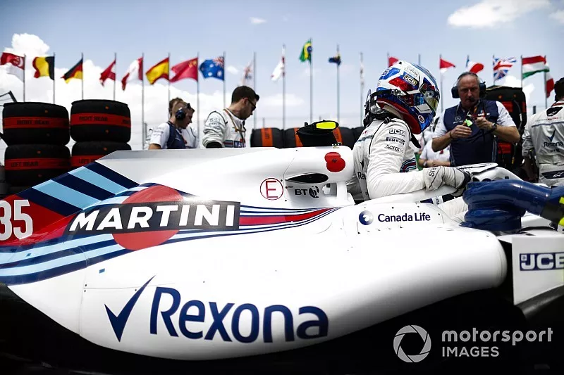 Sergey Sirotkin, Williams FW41, sur la grille