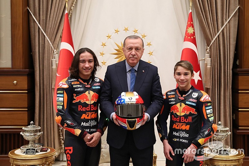 Can ve Deniz Öncü kardeşler, Cumhurbaşkanı Erdoğan ile görüştüler