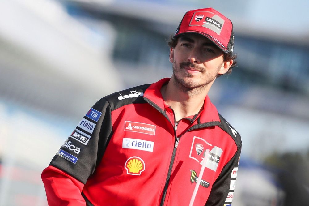 Bagnaia: "Ahora tengo la Ducati 24.7; acabamos de añadir algo que creo que  funcionará"