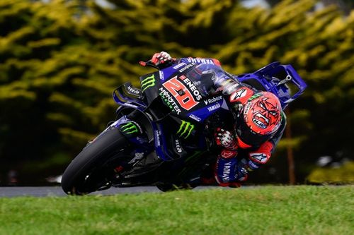 Quartararo da la sorpresa por delante de Bezzecchi en la clasificación de Australia