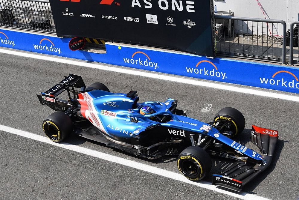Fernando Alonso, Alpine A521