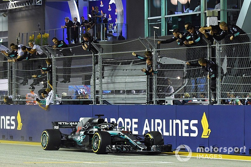 Mercedes se félicite d'avoir compris sa F1 à Singapour