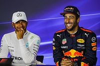 Hamilton: Seria um privilégio ser companheiro de Ricciardo
