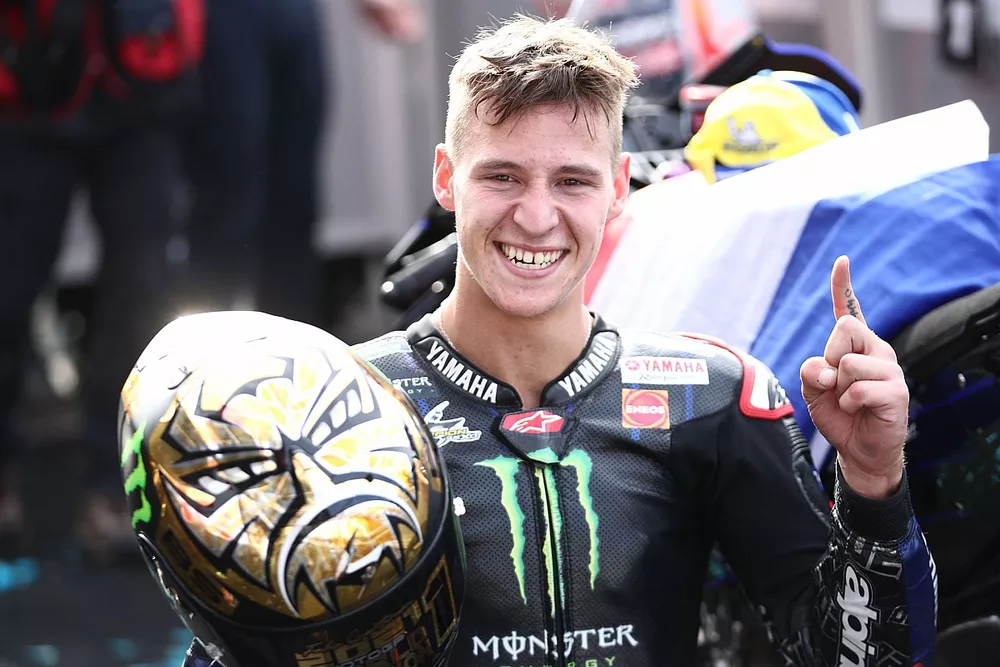 Le Champion du monde Fabio Quartararo, Yamaha Factory Racing