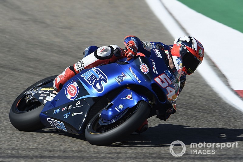 Moto2 Buriram: Pasini sluit vrijdag ongeslagen af, Bendsneyder 24ste