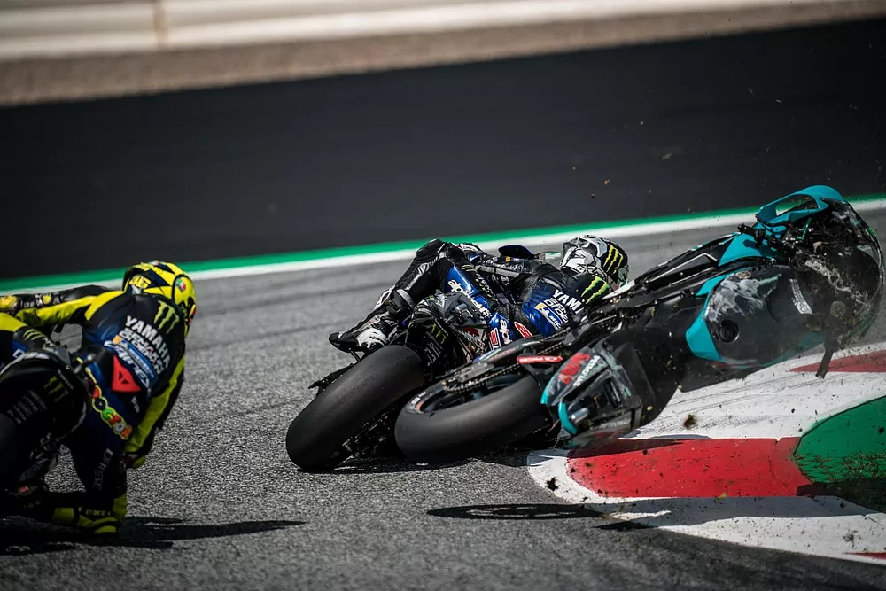 Franco Morbidelli, Petronas Yamaha SRT crash