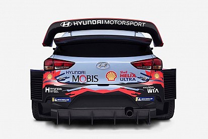 Sorpresa Hyundai: svelata la prima foto della livrea 2019 della i20 WRC di Loeb e Neuville