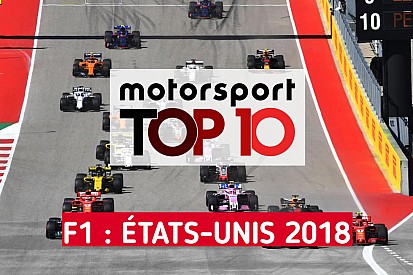 Vidéo - Le top 10 du GP des États-Unis