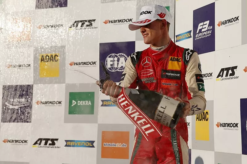 Podium : Mick Schumacher, PREMA Theodore Racing Dallara F317 - Mercedes-Benz