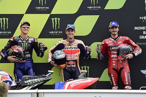 La parrilla de salida del GP de Gran Breta&ntilde;a 2021 de MotoGP