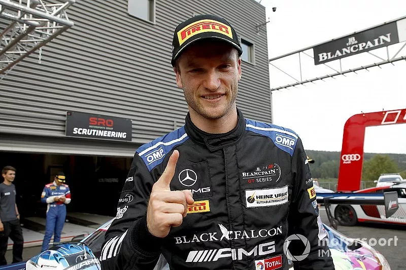 Pole sitter #4 Mercedes-AMG Team Black Falcon Mercedes-AMG GT3: Maro Engel