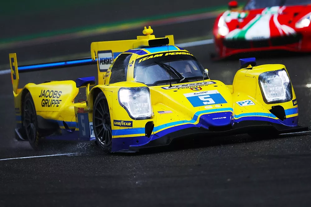 #5 Team Penske Oreca 07 - Gibson LMP2 of Dane Cameron, Emmanuel Collard, Felipe Nasr  