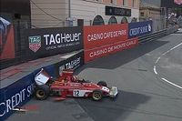 VÍDEO: Maldição continua? Leclerc bate Ferrari de Lauda durante exibição em Mônaco