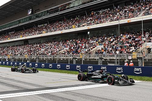Miskomunikasi Picu Kontak Hamilton-Russell di Kualifikasi GP Spanyol