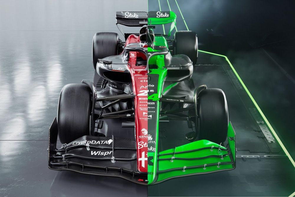 Sauber 2023 vs. 2024