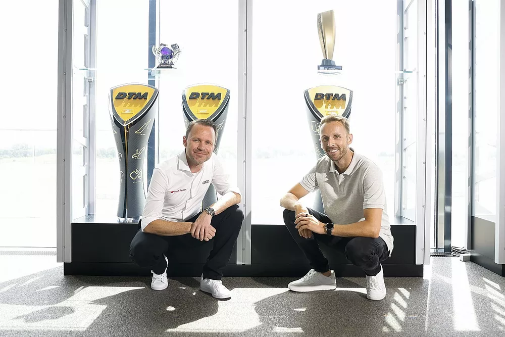 Rolf Michl, Chief Operating Officer Audi Sport racing, Ren&eacute; Rast