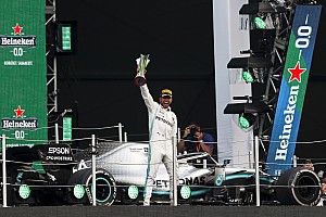 Mercedes detalla la estrategia de Hamilton en México