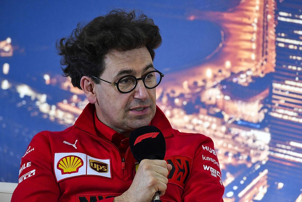 Mattia Binotto, director de la escudería Ferrari