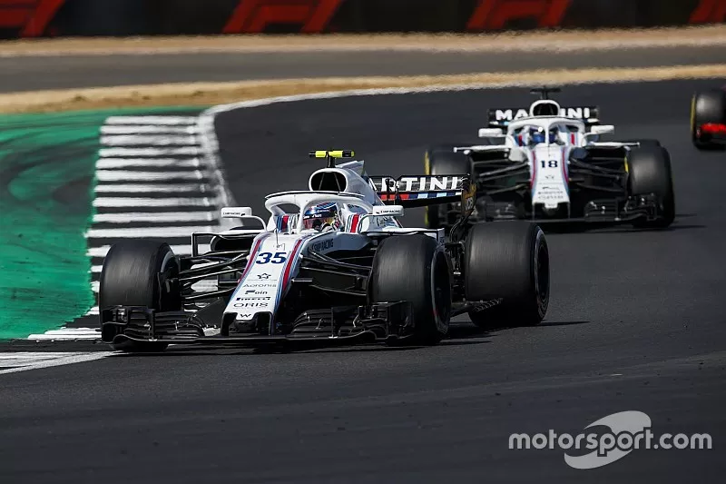 Sergey Sirotkin, Williams FW41, voor Lance Stroll, Williams FW41