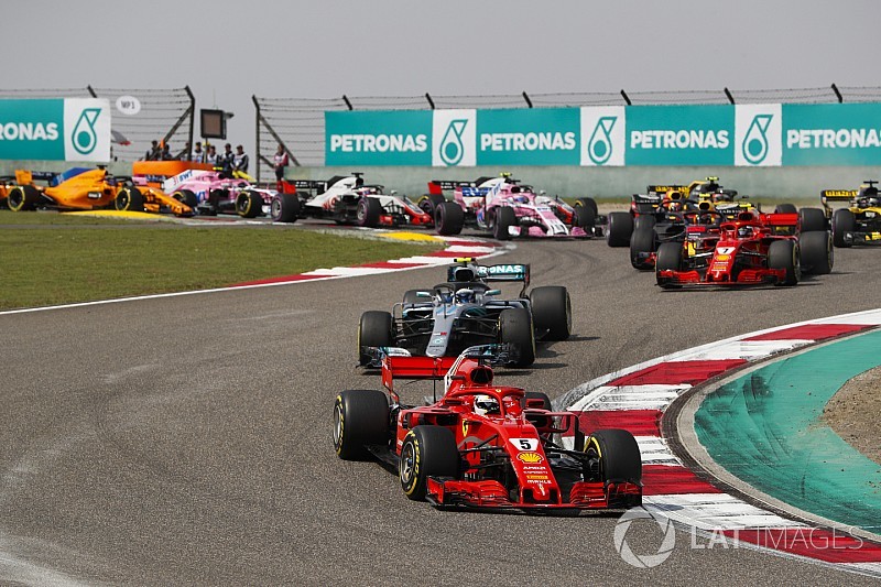 Klasemen F1 2018 setelah GP Tiongkok