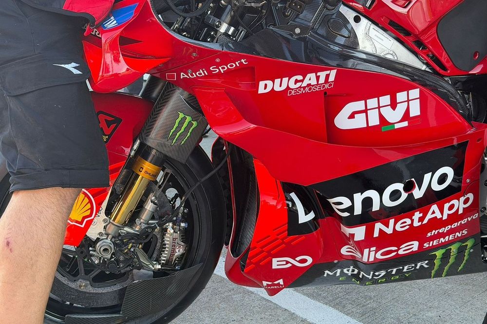 Ducati Team bike detail