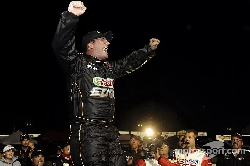 Victory lane: D.J. Kennington
