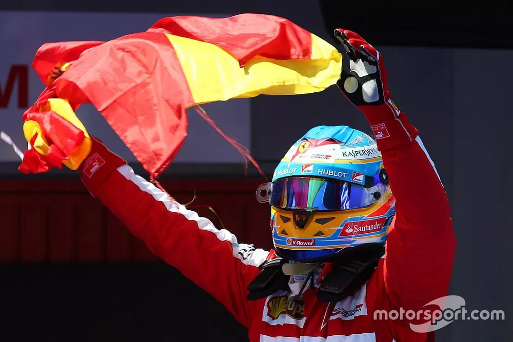 Ganador de la carrera Fernando Alonso, Ferrari F138