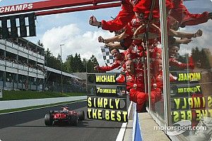 GALERÍA: Aplastante séptimo título de Schumacher