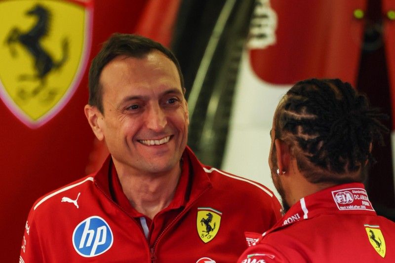 Adami y Lewis Hamilton