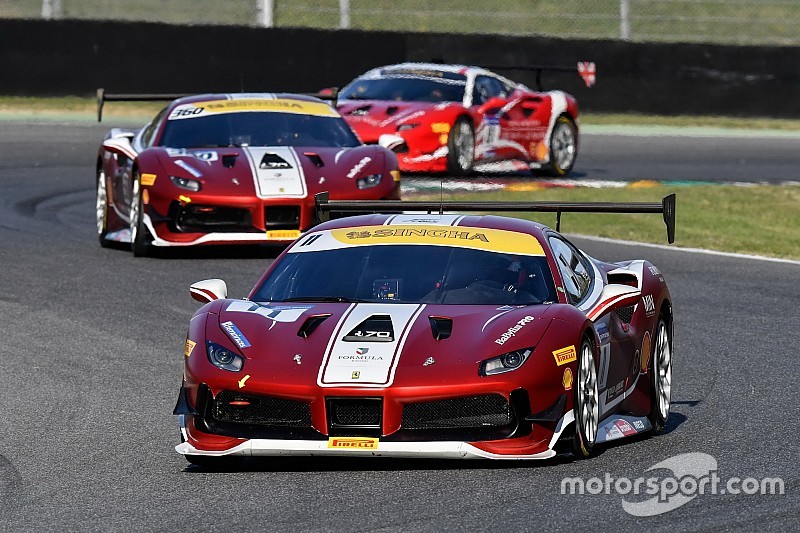 Nielsen vence a Leimer en la primera carrera de la Ferrari Challenge Europe